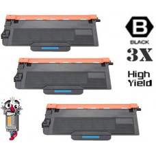3 PACK Brother TN850 High Yield combo Laser Toner Cartridges Premium Compatible