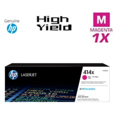 Hewlett Packard HP414X W2023X High Yield Magenta Laser Toner Cartridges Premium Compatible