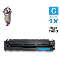 Genuine Hewlett Packard W2111X HP206X High Yield Cyan Laser Toner Cartridges