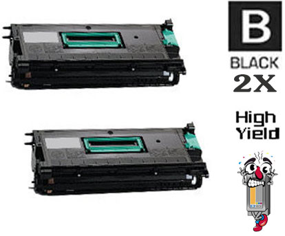 2 Pack Lexmark 12B0090 High Yield Toner Cartridges