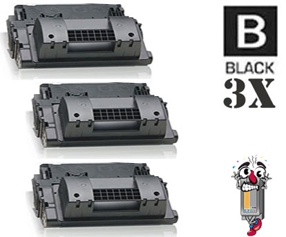 3 Pack Hewlett Packard CF281A HP81A Laser Toner Cartridges