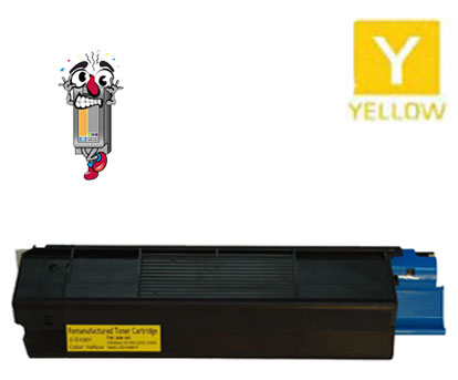 Clearance Okidata 42127401 OKI 401 High Yield Yellow Compatible Laser Toner Cartridge