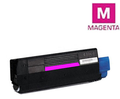 Okidata 43034802 Type C6 Magenta Laser Toner Cartridge