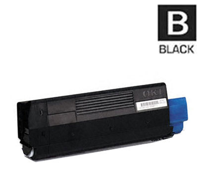 Okidata 43034804 Type C6 Black Laser Toner Cartridge