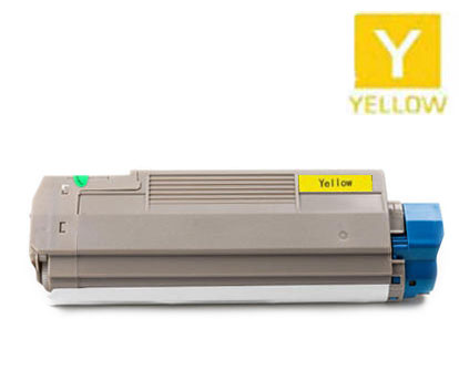 Okidata 43324474 Type C8 Yellow Laser Toner Cartridge