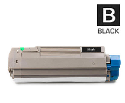 Okidata 43324477 Type C8 Black Laser Toner Cartridge