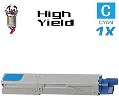 openbox Okidata 43459303 High Yield Cyan Laser Toner Compatible Cartridge