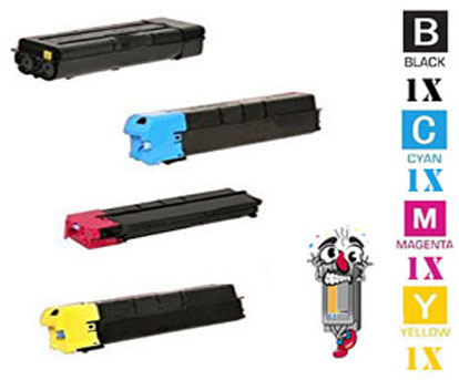 4 Pack Genuine Original Kyocera Mita TK8707 Laser Toner Cartridge