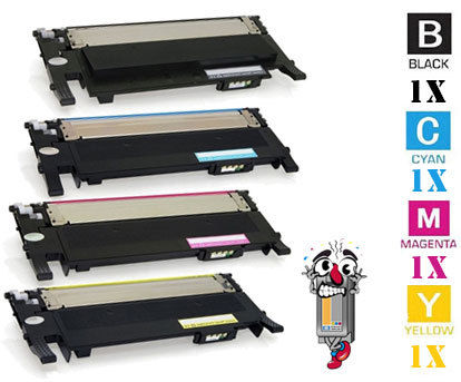 4 Pack Samsung CLT-404S Laser Toner Cartridges