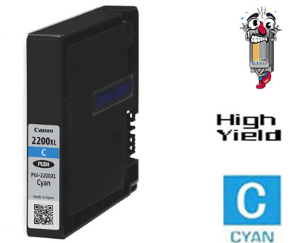 Canon 9268B001 PGI-2200XL High Yield Cyan Ink Cartridge