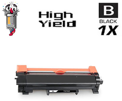 Brother TN760 High Yield Black Laser Toner Cartridge