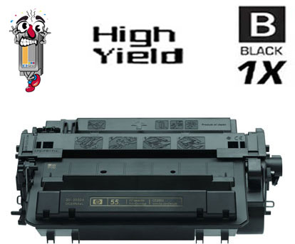 Hewlett Packard CE255X HP55X High Yield Black Laser Toner Cartridge