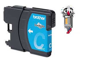 Brother LC61C Cyan Inkjet Cartridge