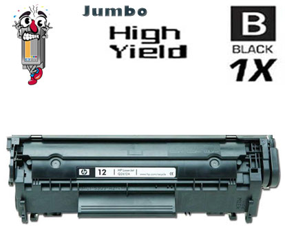 Hewlett Packard Q2612XX HP12XX Jumbo High Yield Black Laser Toner Cartridge