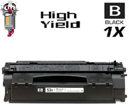 Hewlett Packard Q7553X HP53X High Yield Black Laser Toner Cartridge