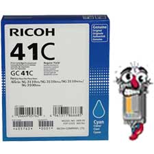 Ricoh GC41C 405762 Cyan Ink Cartridge