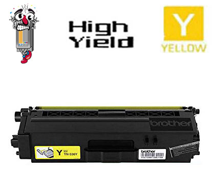 Brother TN336Y High Yield Yellow Laser Toner Cartridge