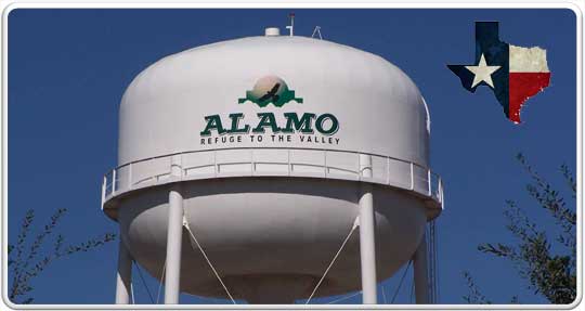 Alamo city logo banner