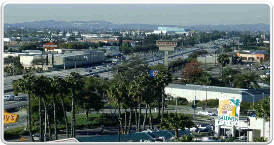 Baldwin Park city logo banner