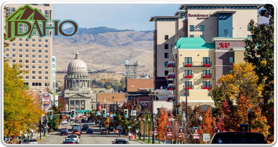 Boise City city logo banner