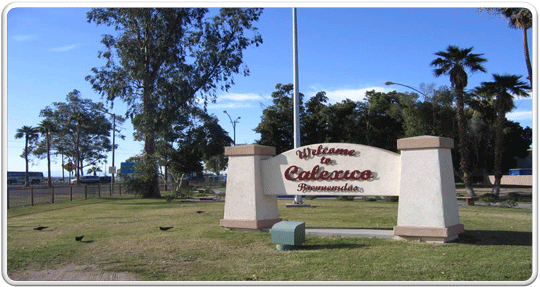 Calexico city logo banner