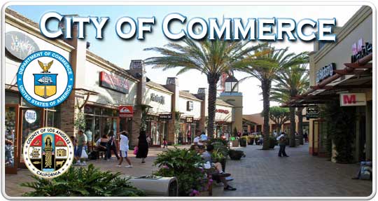 City of Commerce city logo banner