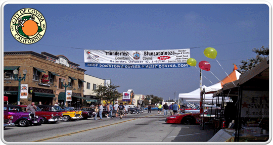 Covina city logo banner