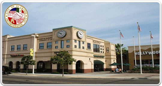 El Cajon city logo banner