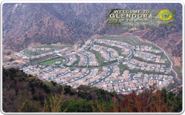 Glendora city logo banner