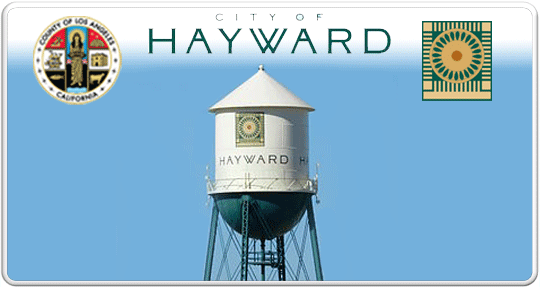 Hayward city logo banner