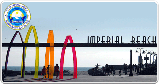 Imperial Beach city logo banner