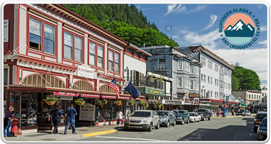 Juneau City city logo banner