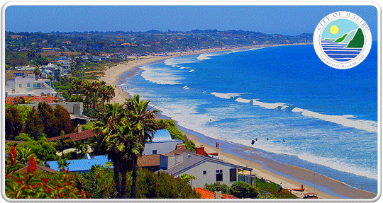 Malibu city logo banner