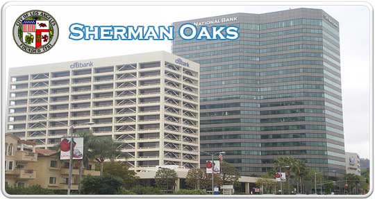 Sherman Oaks city logo banner