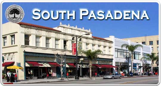 South Pasadena city logo banner