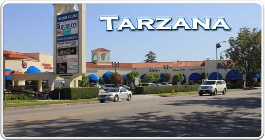 Tarzana city logo banner