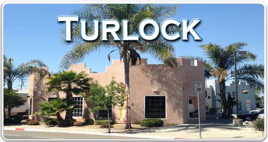 Turlock city logo banner