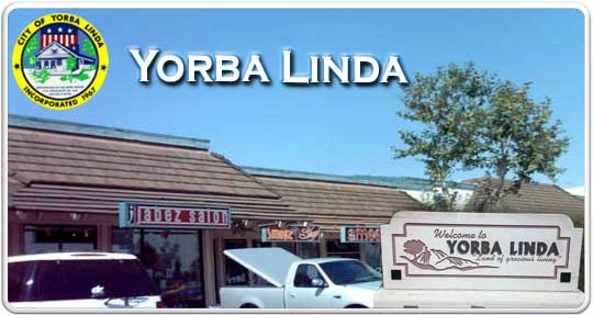 Yorba Linda city logo banner