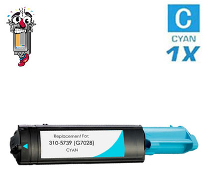 Dell G7028 (310-5739) High Yield Cyan Laser Toner Cartridge Premium Compatible